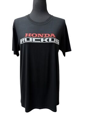 Honda Ruckus Graphic Tee - Classic Black, Soft Cotton, Med.- Perfect for Riders